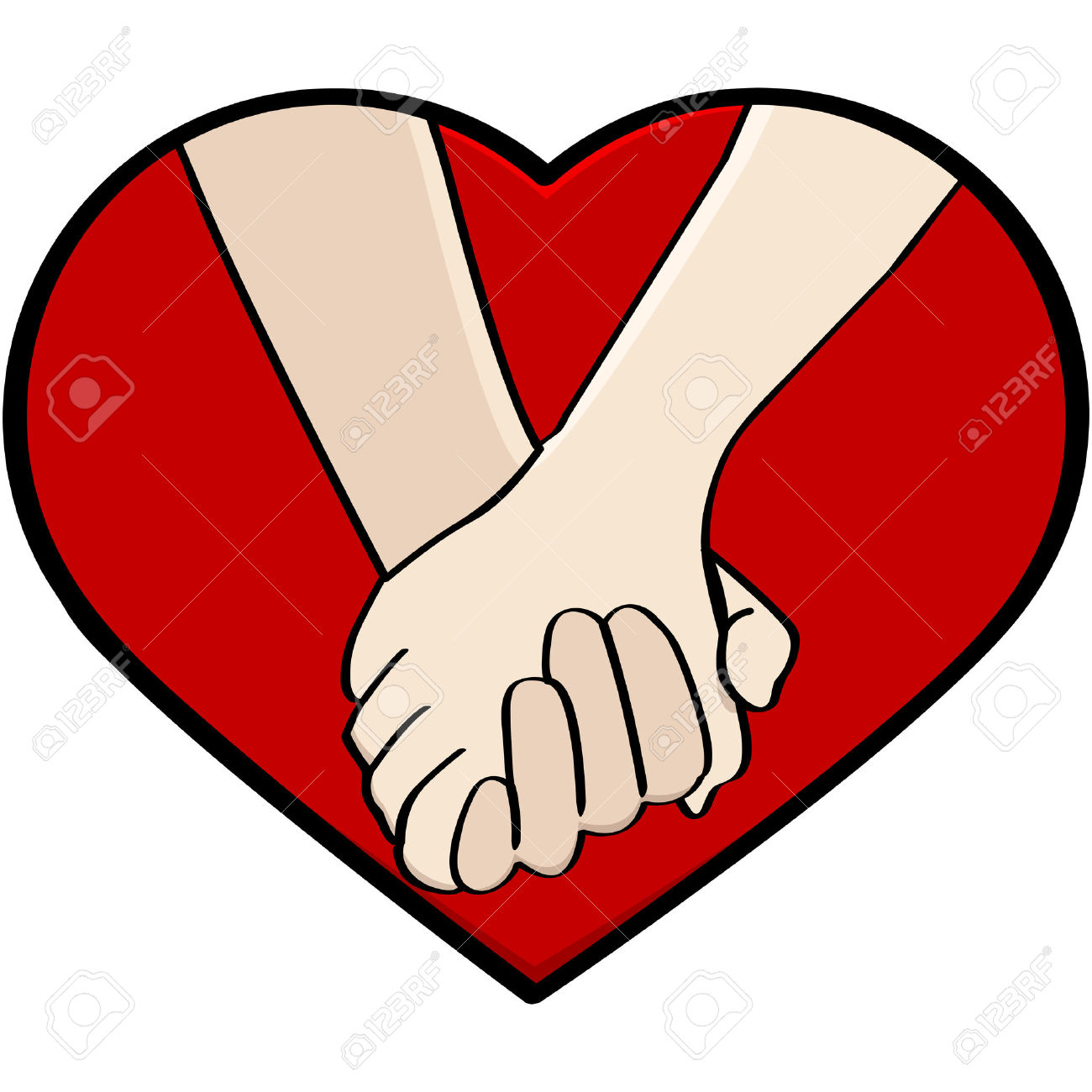 1300x1300 And Wife Holding Hands Clipart