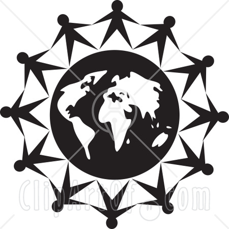 450x450 Holding Hands Black And White Clipart