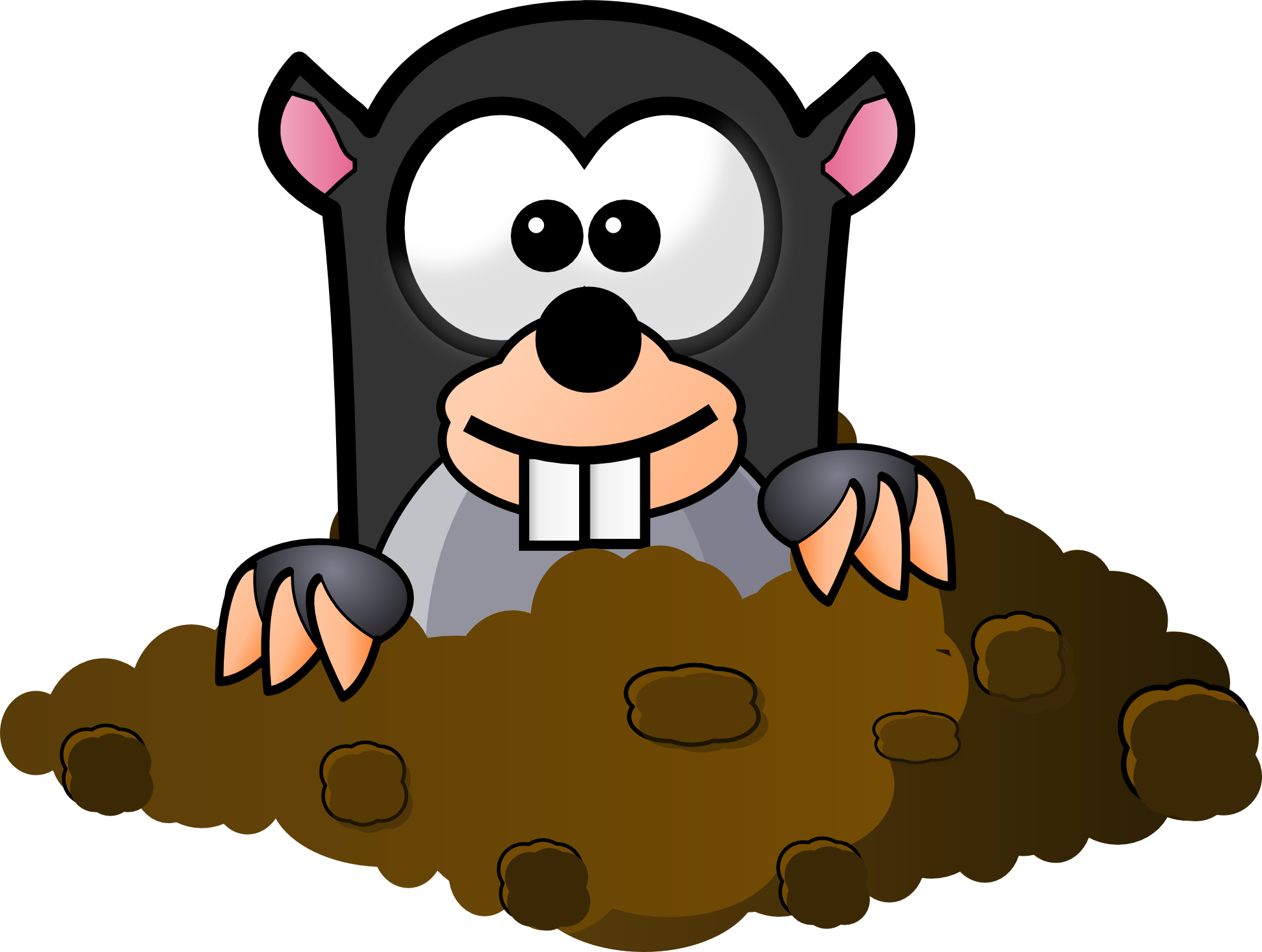 1979x1493 Underground Clipart Mole Hole