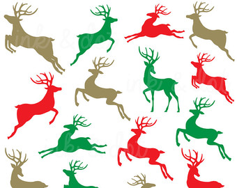 340x270 Deer Clip Art Etsy