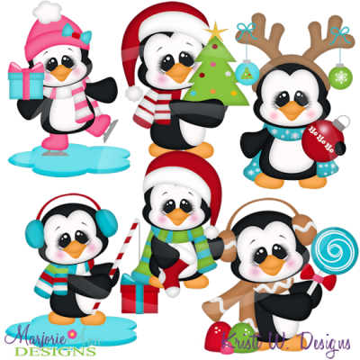 400x400 Penguin Clipart Holiday