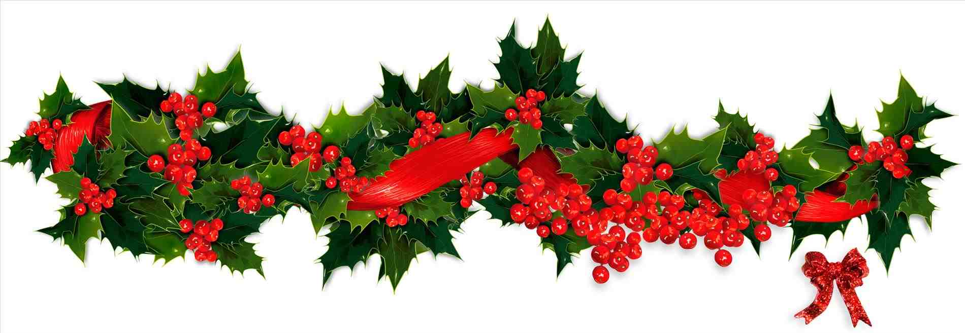 1900x657 Christmas Corner Border Clipart Cheminee.website