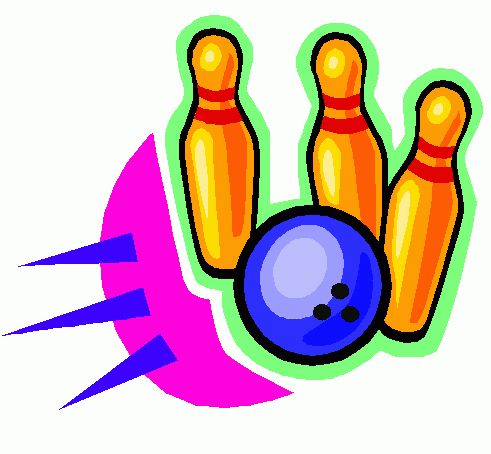 491x454 Holiday Bowling Clipart