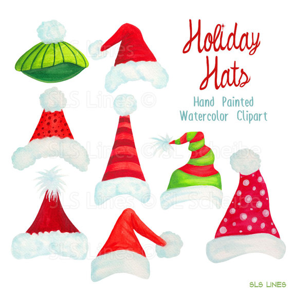 570x570 Holiday Clipart Watercolor