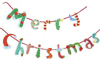 340x270 Candy Cane Banner Etsy