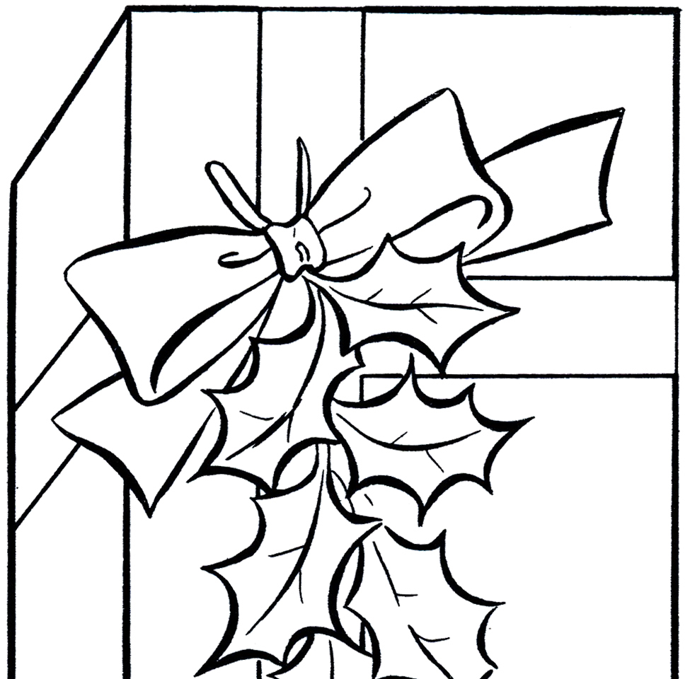 975x960 Holiday Gift Clip Art Image