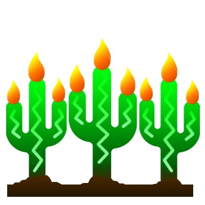 400x400 Cactus Clipart Winter