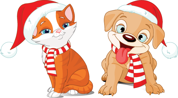 600x333 Holiday Cat Amp Dog Symbols Amp Emoticons