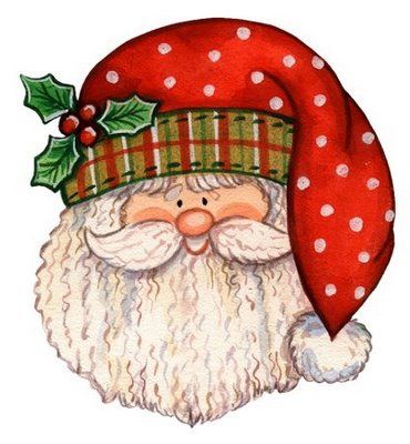 370x400 Papai Noel Santa, Head Bands And Clip Art