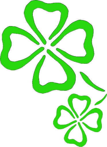 372x512 Free Shamrock Clipart