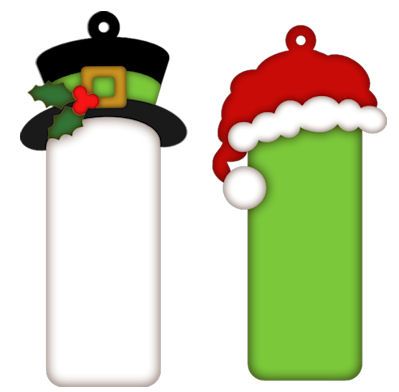Holiday Gift Tag Clipart
