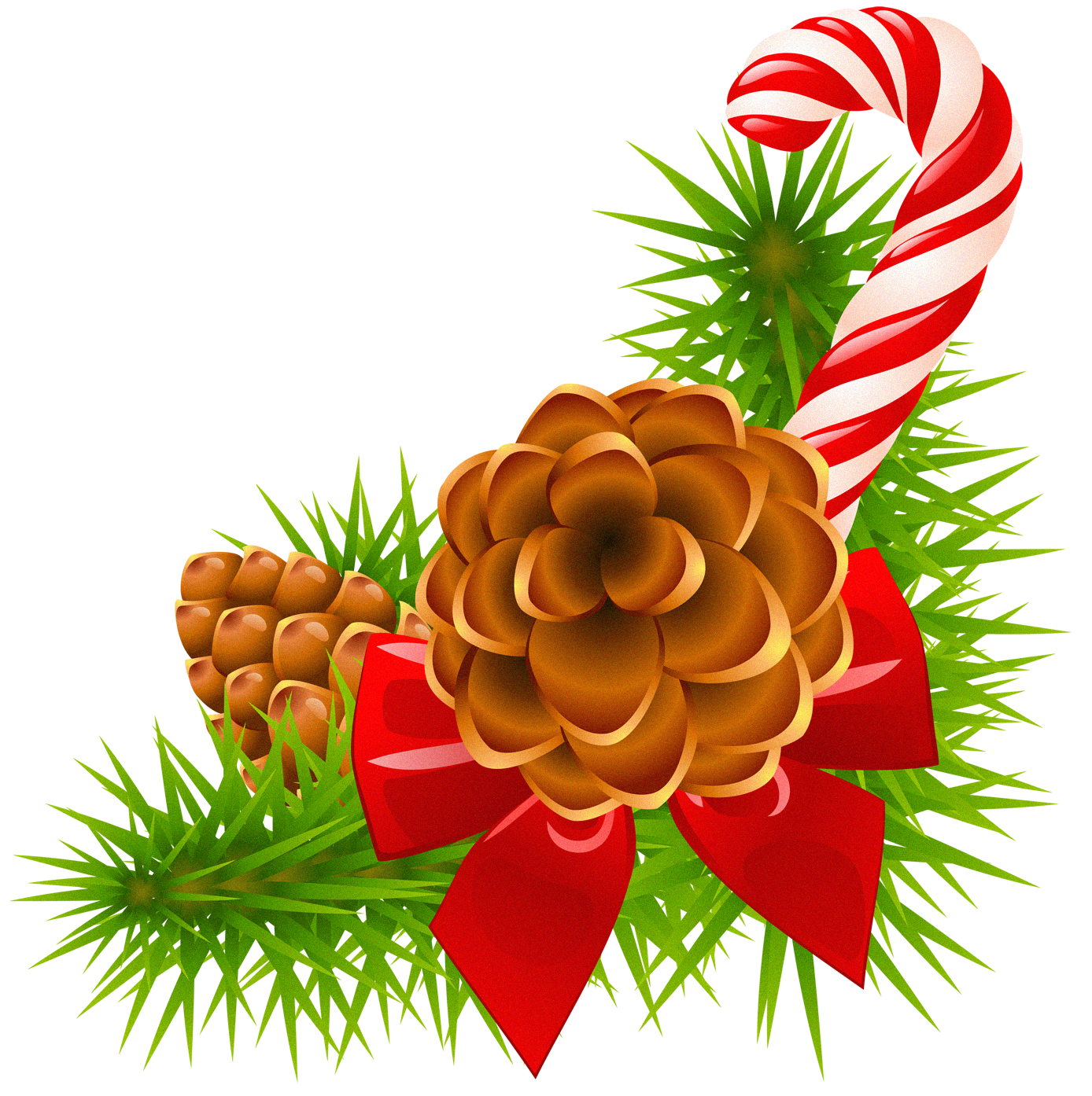 1388x1394 Cone Clipart Christmas