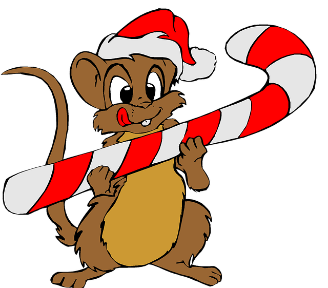 640x561 Free Photo Santa Christmas Hat Mouse Red Clip Art Holiday
