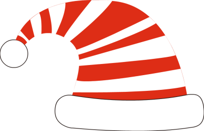 400x258 Santa Hat Clip Art 2 Image 3