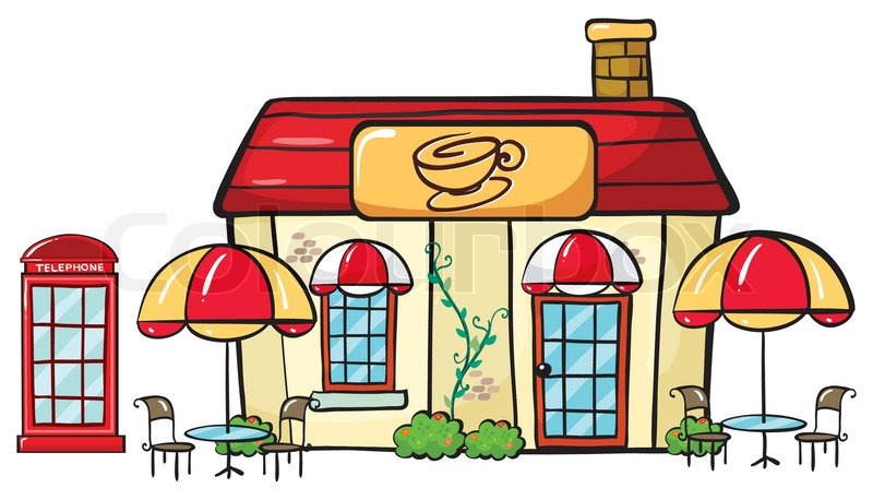 800x458 A Coffee Shop Stock Vector Colourbox