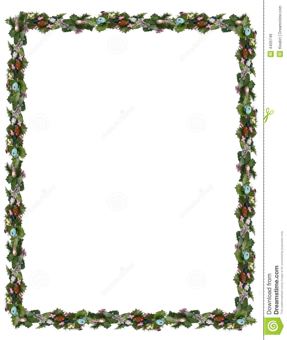 1095x1300 Winter Holiday Clip Art Borders 101 Clip Art