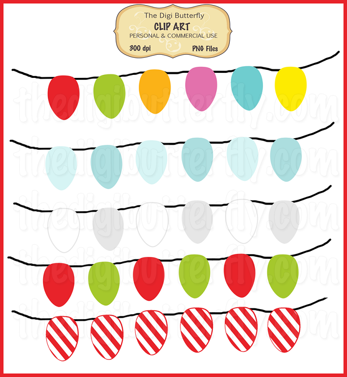 690x750 Christmas Lights Christmas Light Clipart Clipartix 2