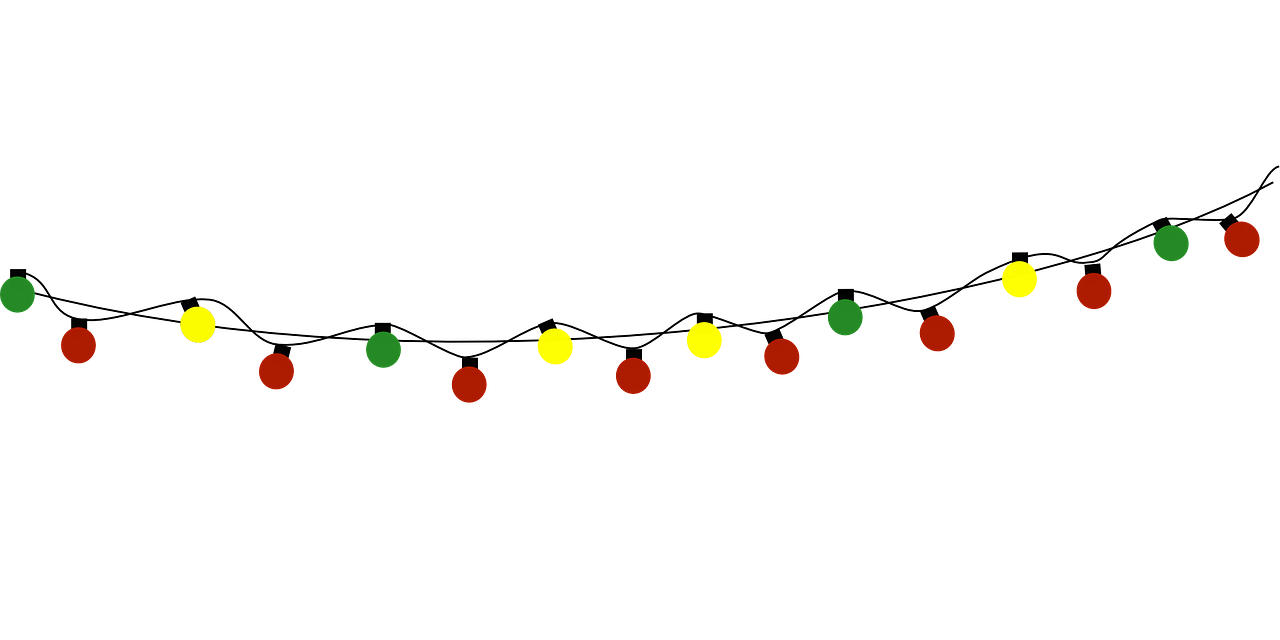 1280x640 Lights Clipart Christmas Light Strand