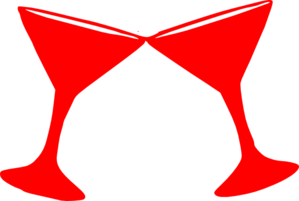 299x201 Martini Red Clip Art