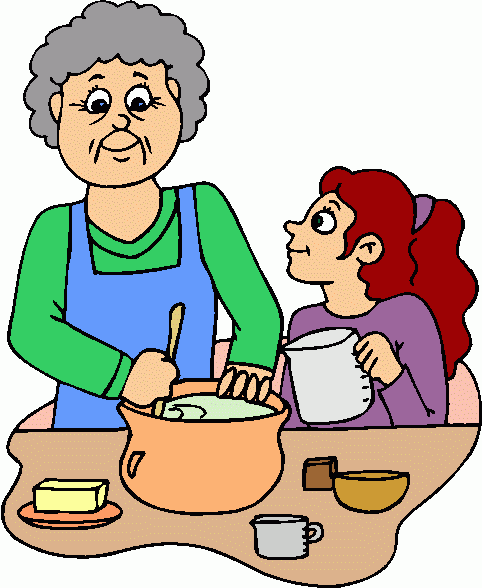 482x588 Holiday Cooking Clip Art