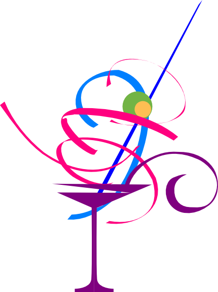 444x594 Holiday Party Clipart