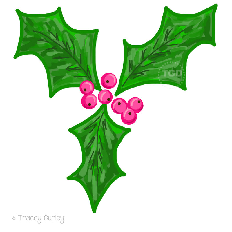 800x800 Holly Berry Clip Art Holly Clip Art Christmas Clip Art