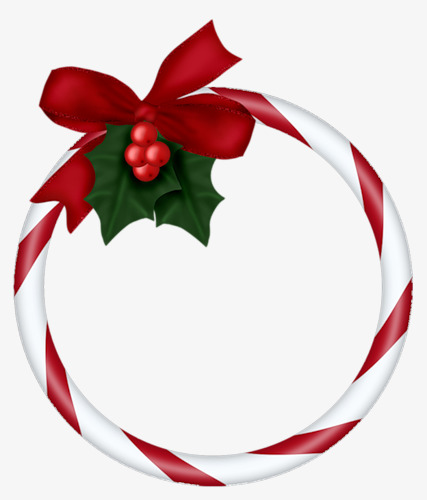 427x500 Christmas Decoration Border, Christmas, Frame, Round Png Image