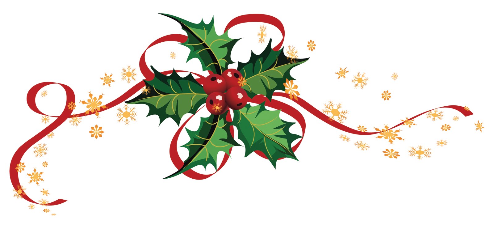 1600x741 Holiday Ivy Clipart