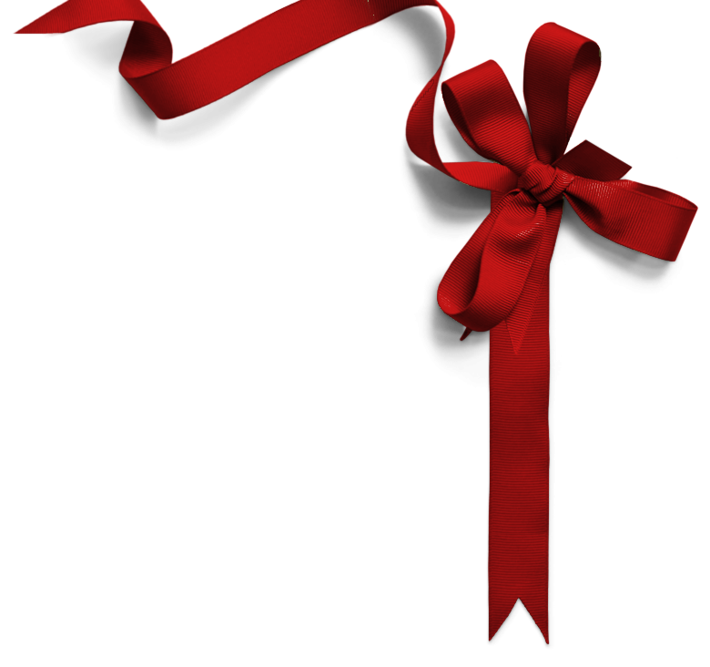 780x732 Red Ribbon Border Clip Art Throughout Red Christmas Ribbon