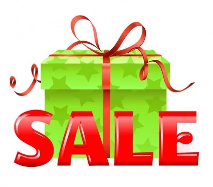 425x372 Holiday Shopping Clipart