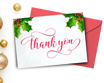 340x270 Holiday Thank You Etsy