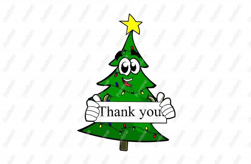 800x523 Christmas Thank You Clipart