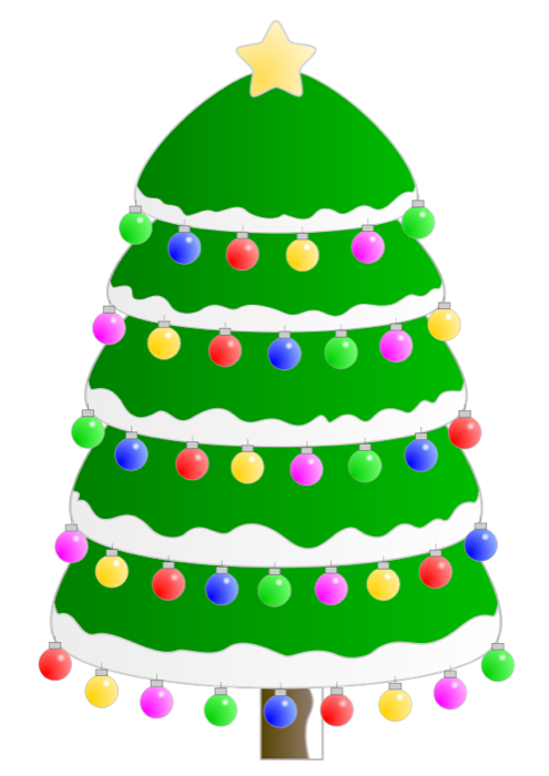 495x700 Christmas Tree Clipart