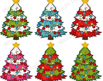 340x270 Trees Clipart Etsy