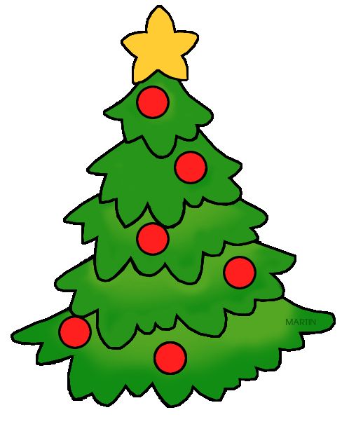 Holiday Tree Clip Art | Free download on ClipArtMag