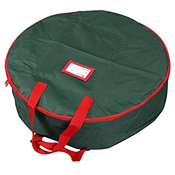 350x350 36ch Holiday Wreath Storage Bag Comes