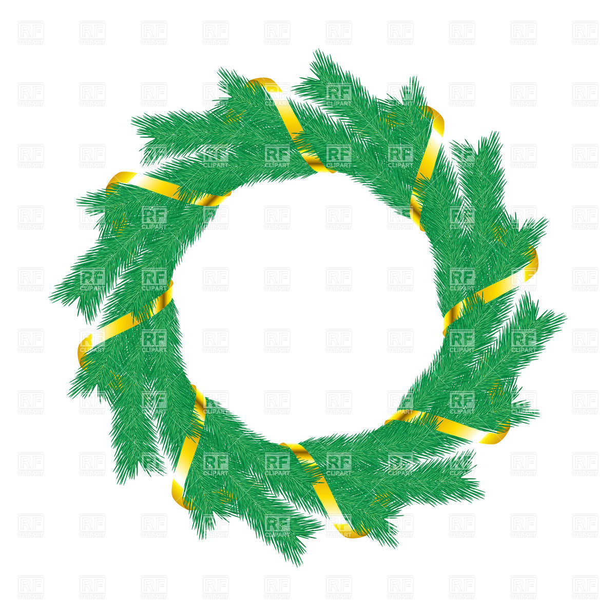 1200x1200 Free Christmas Wreath Clipart 1984007