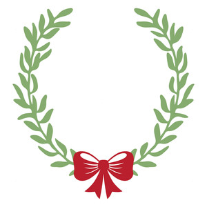 300x300 Silhouette Design Store Holiday Wreath Sophie Gallo Design