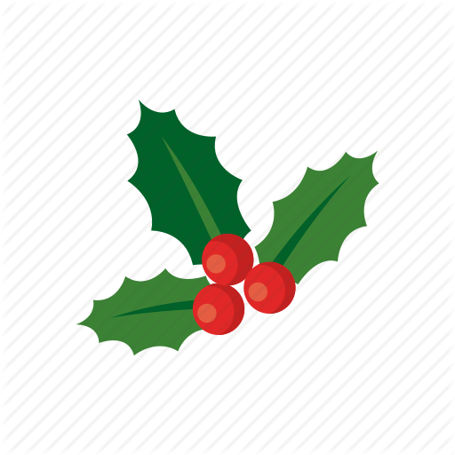 512x512 Christmas, Decoration, Holiday, Holly Berry, Leaf, Mistletoe