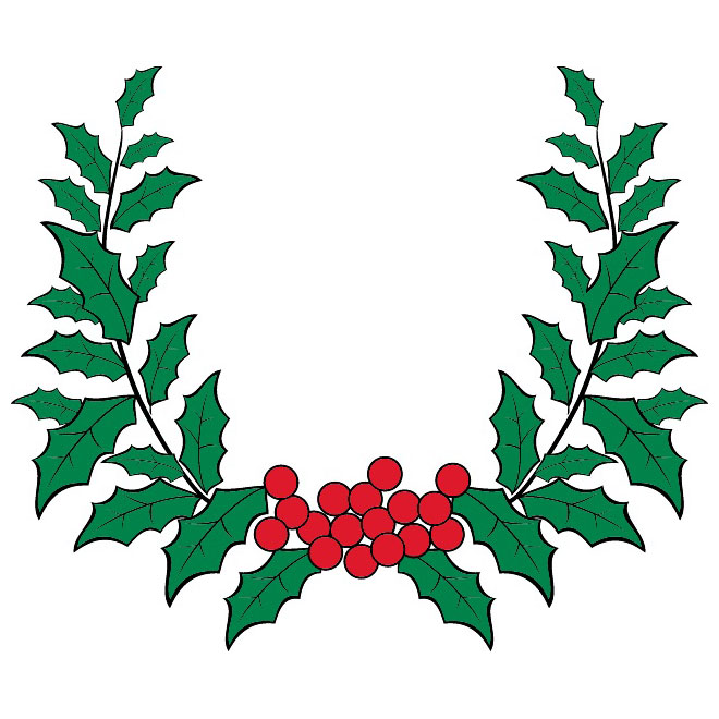 660x660 Clipart Of Christmas Wreaths 2 Image