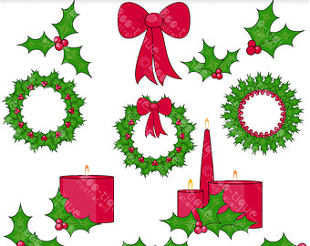 340x270 Holley Clipart Christmas Greens