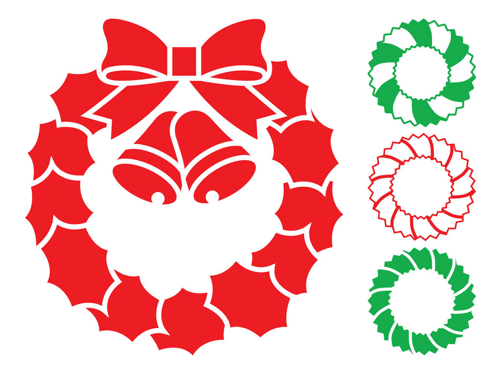 1024x765 Wreath Clipart Outline