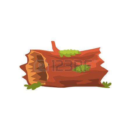 450x450 Hollow Log Clipart