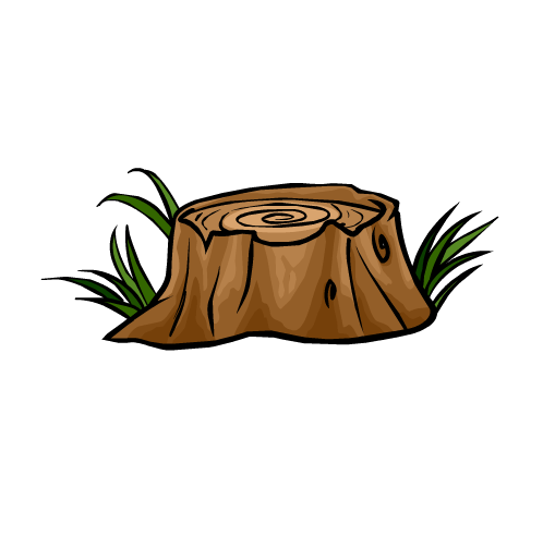 498x492 Log Tree Cliparts