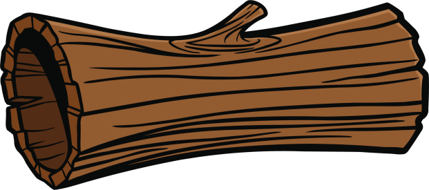 621x275 Timber Clipart Hollow Log