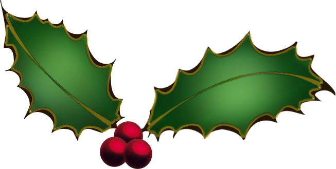 653x329 Holley Clipart Holly Berry