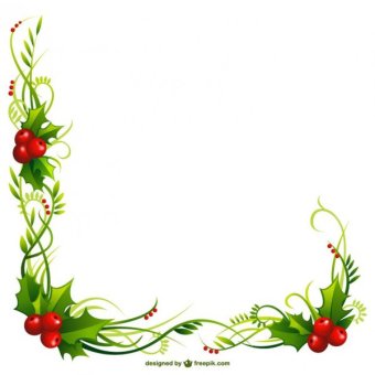340x340 33 Holly Border Clipart Vectors Download Free Vector Art