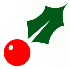 237x234 Free Holly Clipart