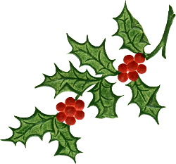 250x233 Holly Images Free Clip Art