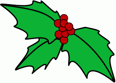 400x287 Free Christmas Holly Clip Art. Xmas Stuff For Christmas Bells